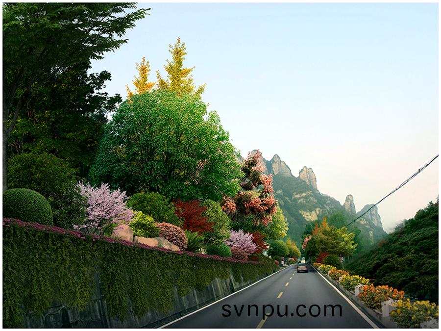 張清公路老(lao)沐浴-武(wu)陵源道(dao)路(lu)改造工程