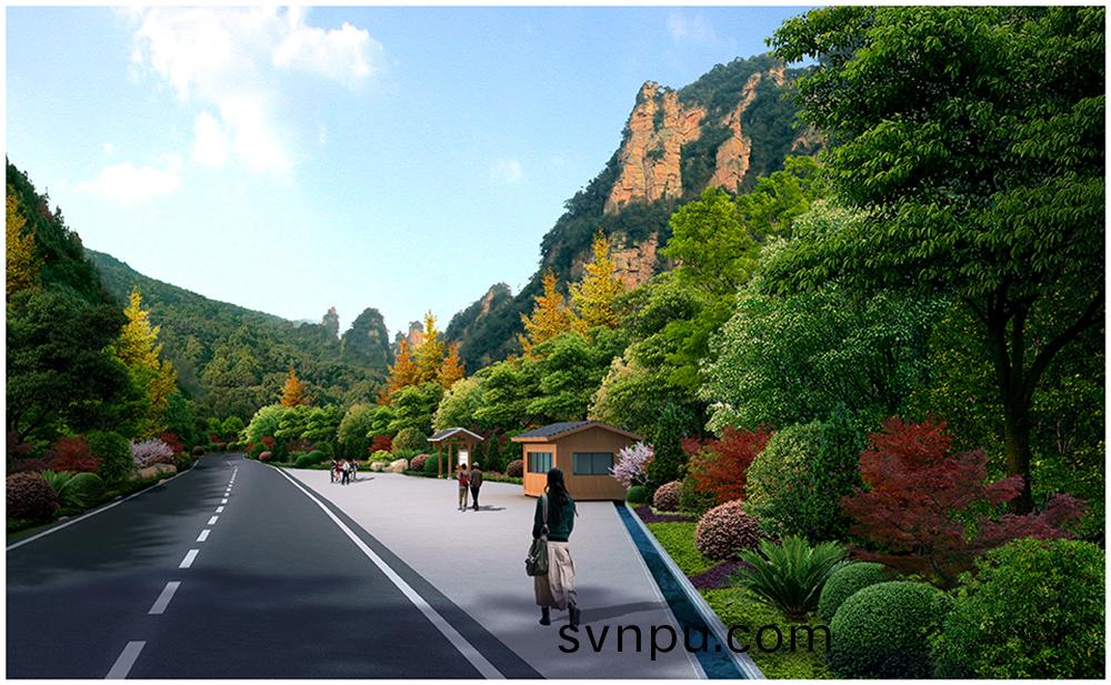 張(zhang)清公路老沐浴(yu)-武陵(ling)源(yuan)道路改(gai)造(zao)工程